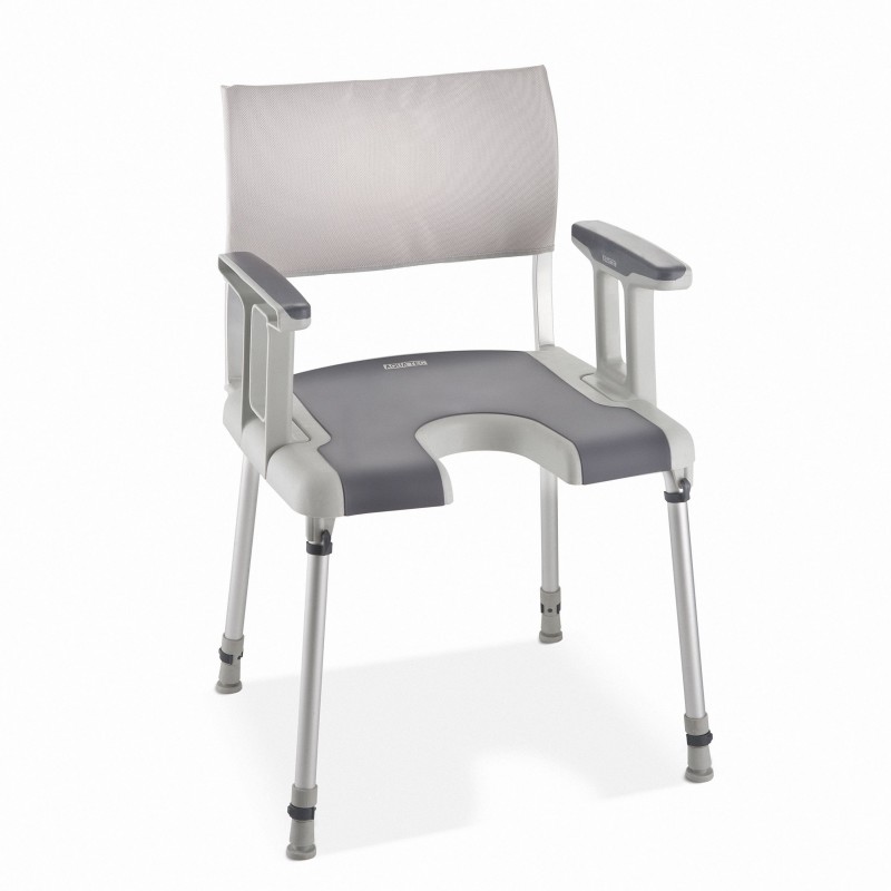 Chaise de douche avec découpe intime Invacare Sorrento Chaise de douche avec découpe intime Invacare Sorrento