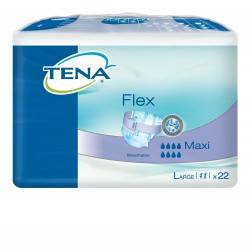 Couches adultes à ceinture - TENA Flex ProSkin Maxi L - Pack de 3 sachets Tena Flex - 1