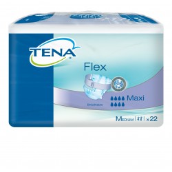 Couches adultes à ceinture - TENA Flex ProSkin Maxi M - Pack de 3 sachets Tena Flex - 1