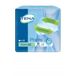 Slip Absorbant / Pants - TENA Pants M Super - Pack de 4 sachets Tena Pants - 1