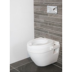 Atlantis Réhausseur de WC (H:15 cm), étaux réglables, poids supporté 200 kgs HAREHA08