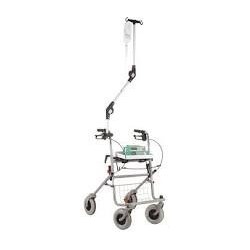 Porte sérum pour rollator ou fauteuil roulant - MPB002