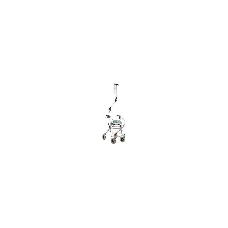 Porte sérum pour rollator ou fauteuil roulant Porte sérum pour rollator ou fauteuil roulant