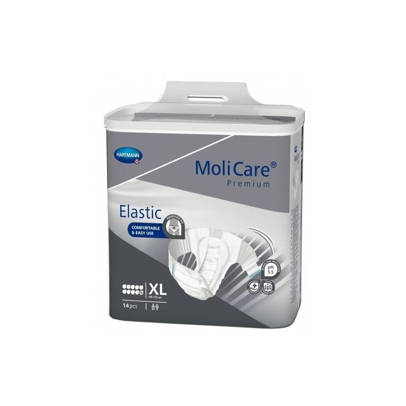 Couches adulte - Hartmann MoliCare Elastic L - 10 Gouttes Couches adulte - Hartmann MoliCare Elastic L - 10 Gouttes