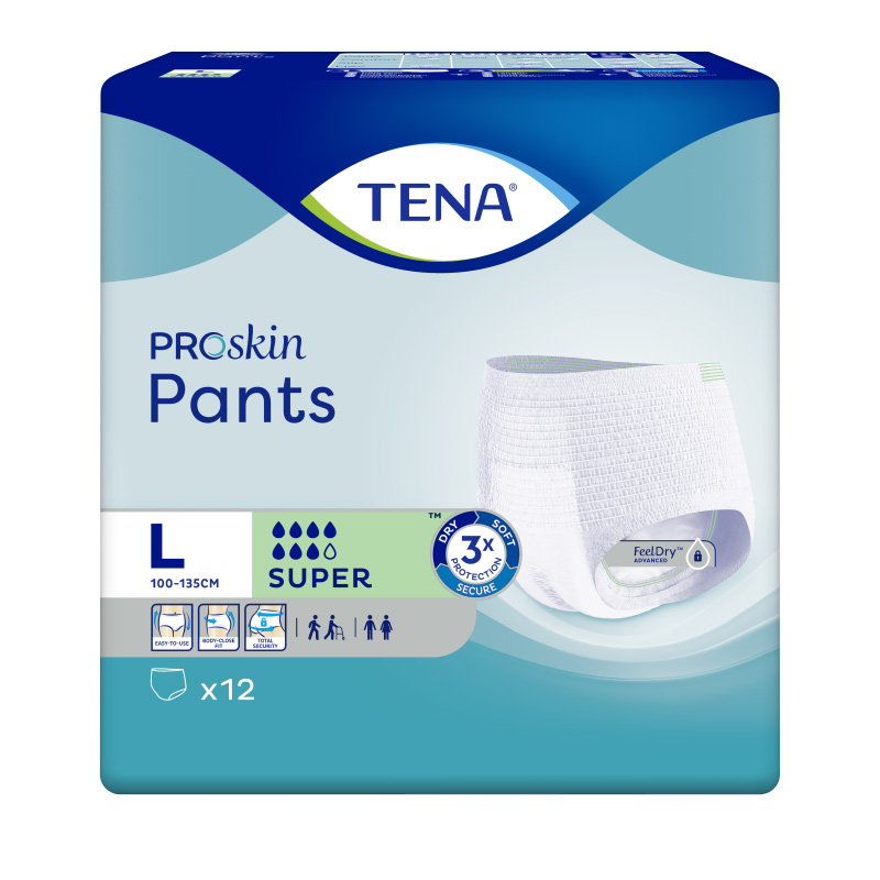 Slip Absorbant / Pants - TENA Pants L Super