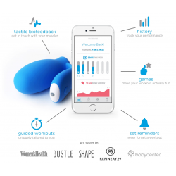 Sonde connectée intéractive KGoal - rééducation du périnée