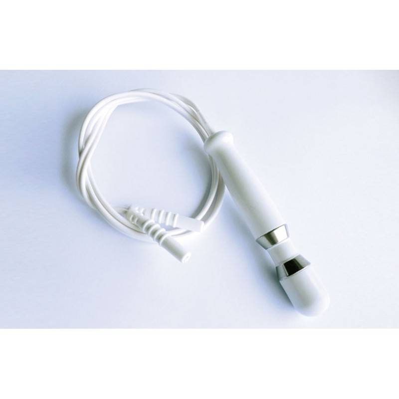 Sonde anale - 2 bagues - fil souple Bananes Sonde anale - 2 bagues - fil souple Bananes