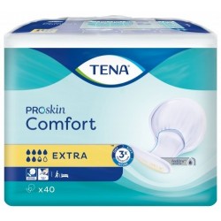 Protection urinaire anatomique - TENA Comfort Extra - Pack de 4 sachets