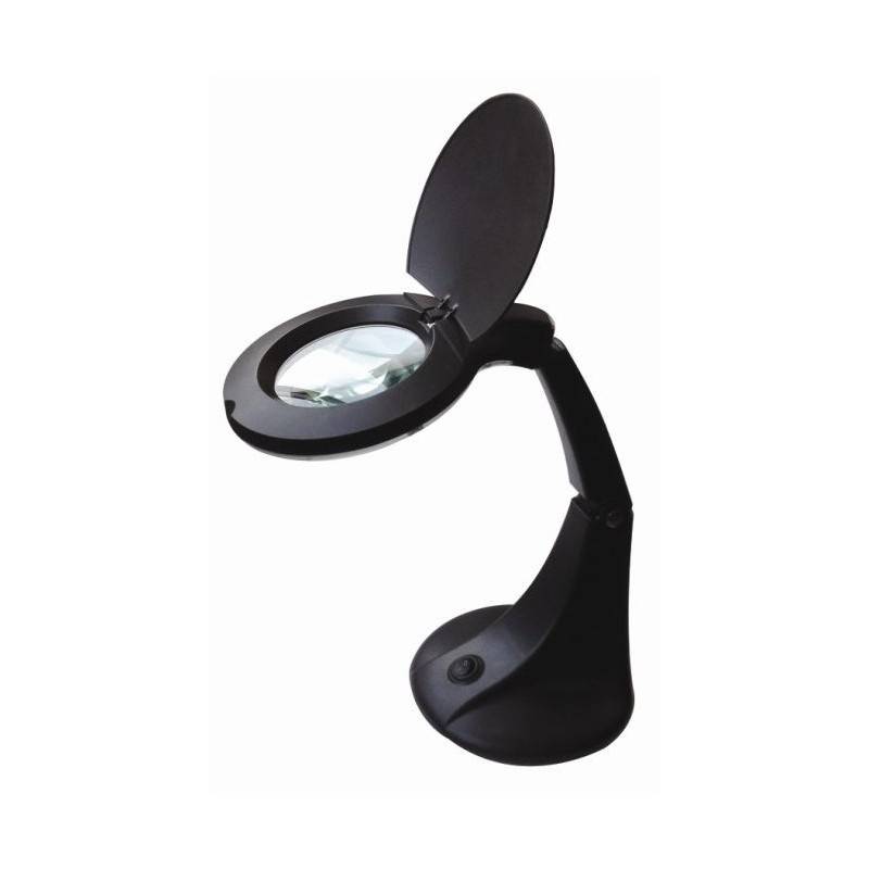 Loupe lampe orientable Noir Loupe lampe orientable Noir