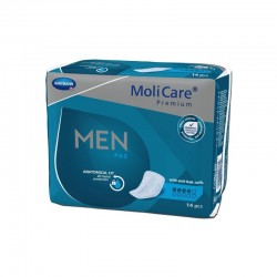 Protection urinaire homme -Pack de 12 sachets de MoliCare Premium Men 4 gouttes Hartmann - MoliMed - 1