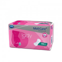 Protection urinaire femme - MoliCare Premium Lady 3 gouttes - Pack de 12 sachets Hartmann - MoliMed - 1