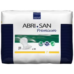 E Abri-San - Air Plus - 2100 ml - 36x63 cm - Jaune - n° 7 Abena Abri San - 1