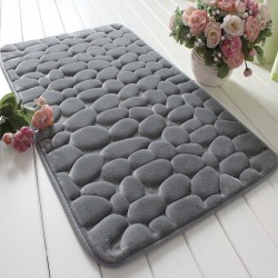 Tapis confort Galet, 80x50cm, Gris Holtex - 1