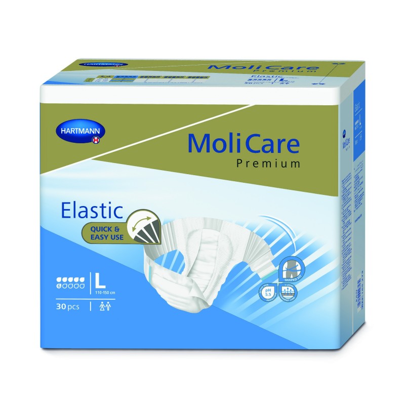 E MoliCare Premium Elastic 6 Gouttes L Hartmann Molicare Elastic - 1 E MoliCare Premium Elastic 6 Gouttes L Hartmann Molicare Elastic - 1