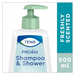 Shampoing & Gel douche - TENA Shampoo & Shower ProSkin x500ml Tena - 1
