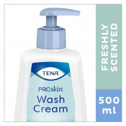 Crème lavante - TENA Wash Cream ProSkin - 500 ml (flacon ) Tena Wash - 1