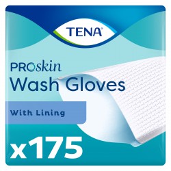 TENA Wash Gloves - Gants plastifiés Tena - 1