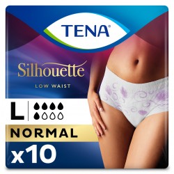 Protection urinaire femme - TENA Silhouette Normal - Large Tena Silhouette - 1