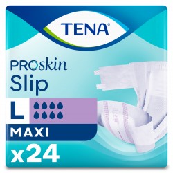 Change Complet Adultes - TENA Slip ProSkin Maxi L| SENEA|Liv. 24h