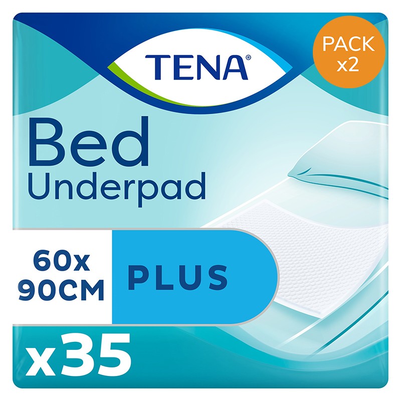 Alèses - TENA Bed Plus - 60x90 - Pack de 2 sachets Tena Bed - 1