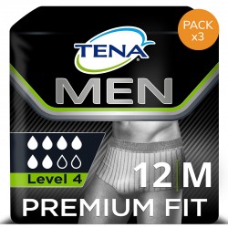 Protection urinaire homme - TENA Men Premium Fit - Medium - Pack de 3 sachets Tena Men - 1