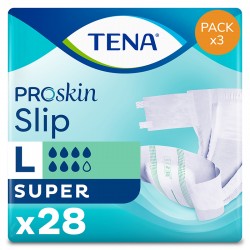 Couches adultes - TENA Slip ProSkin Super L - Pack de 3 sachets Tena Slip - 1
