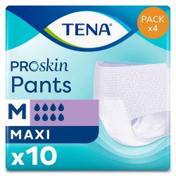 Slip Absorbant / Pants - TENA Pants ProSkin Maxi M - Pack de 4 sachets Tena Pants - 1