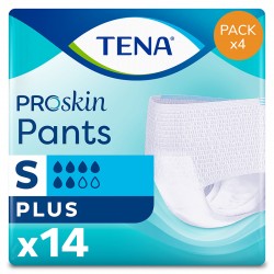Slip Absorbant / Pants - TENA Pants ProSkin Plus S - Pack de 4 sachets Tena Pants - 1