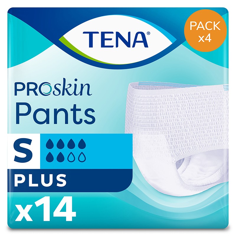 Slip Absorbant / Pants - TENA Pants ProSkin Plus S - Pack de 4 sachets Tena Pants - 1