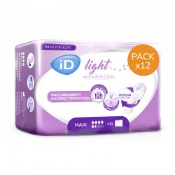 Protection urinaire femme - ID Light Maxi - Pack de 12 sachets Ontex ID Light - 1