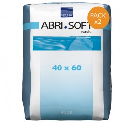 Alèses - Abri-Soft basic 40x60 - Pack de 2 sachets Abena Abri Soft - 1