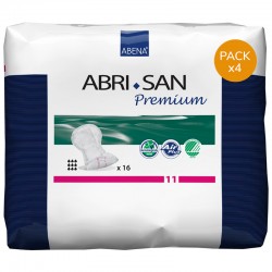 Protection urinaire anatomique - Abena Abri-San Premium N°11 - Pack de 4 sachets Abena Abri San - 1