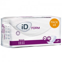 Protection urinaire anatomique - Ontex ID Expert Form Maxi - Pack de 4 sachets Ontex ID Expert Form - 1