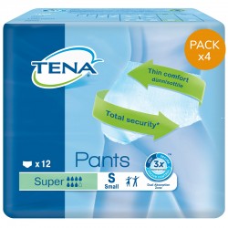 Slip Absorbant / Pants - TENA Pants S Super - Pack de 4 sachets Tena Pants - 1
