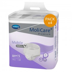 Slip Absorbant / Pants - MoliCare Mobile - S - 8 gouttes - Pack de 4 sachets Hartmann MoliCare Mobile - 1