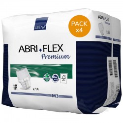 Slip Absorbant / Pants - Abri-Flex M - N°3 - Pack de 4 sachets Abena Abri Flex - 1