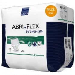 Slip Absorbant / Pants - Abri-Flex - L - N°2 - Pack de 4 sachets Abena Abri Flex - 1