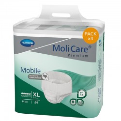 Pack de 4 sachets de MoliCare Mobile - XL - 5 gouttes Hartmann MoliCare Mobile - 1