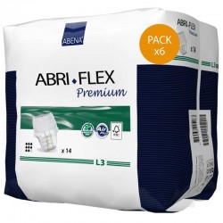 Slip Absorbant / Pants - Abri-Flex - L - N°3 - Pack de 6 sachets Abena Abri Flex - 1