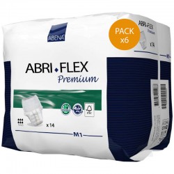 Slip Absorbant / Pants - Abri-Flex - M - N°1 - Pack de 6 sachets Abena Abri Flex - 1