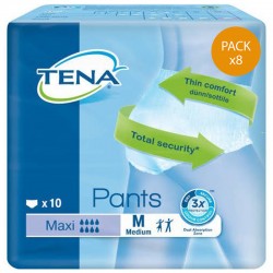 Slip Absorbant / Pants - TENA Pants M Maxi - Pack de 8 sachets Tena Pants - 1
