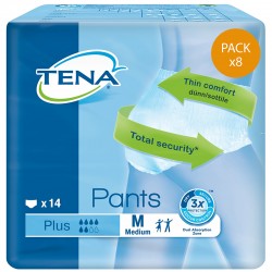 Slip Absorbant / Pants - TENA Pants M Plus - Pack de 8 sachets Tena Pants - 1