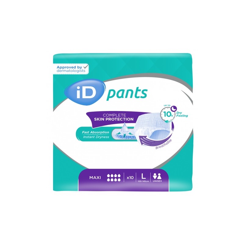 Slip Absorbant / Pants - ID pants L Maxi Ontex ID Pants - 1