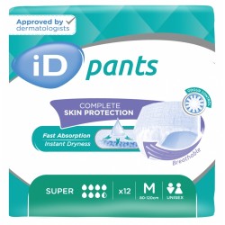 Slip Absorbant / Pants - ID Pants M Super - Pack de 4 sachets Ontex ID Pants - 1
