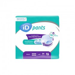 Slip Absorbant / Pants - ID Pants M Maxi - Pack de 4 sachets Ontex ID Pants - 1