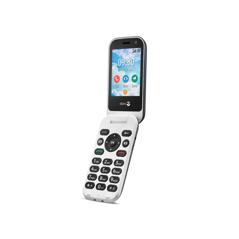 Téléphone mobile à clapet Doro 7080 Doro - 2 Téléphone mobile à clapet Doro 7080 Doro - 2