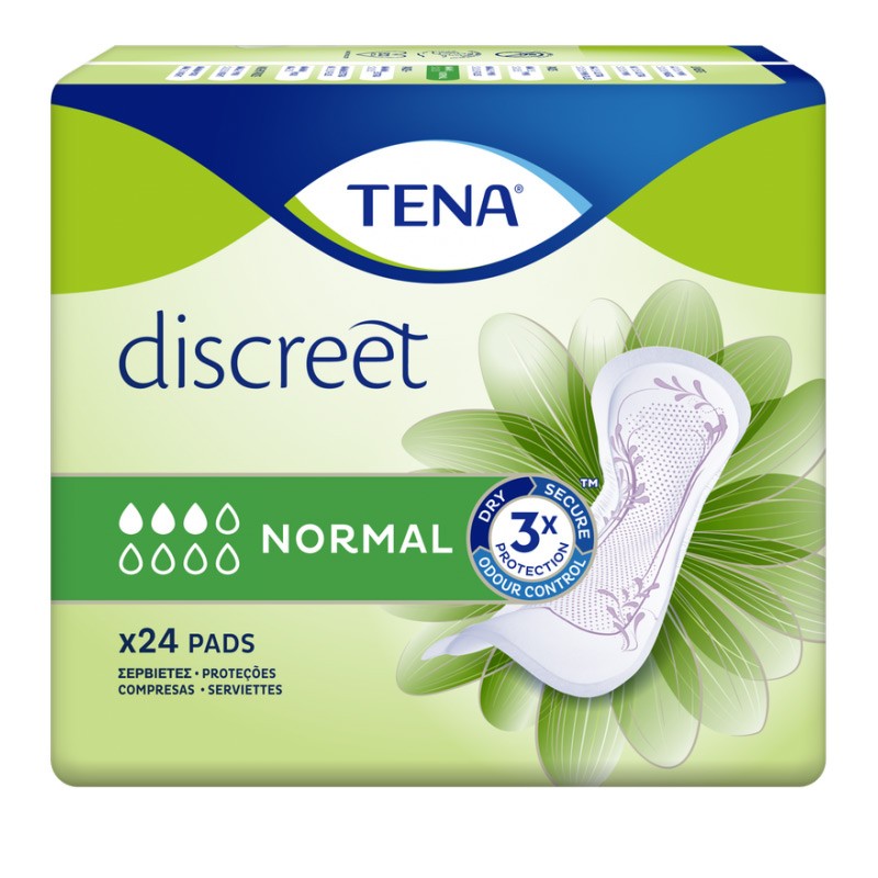 Protection urinaire femme - Tena Discreet Normal Tena Lady - 1