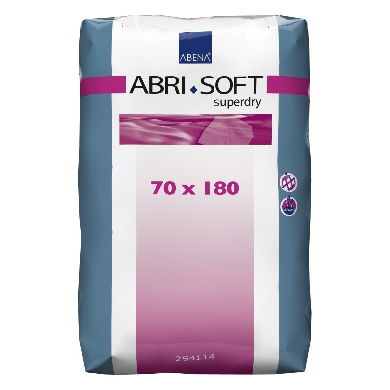 E Abri-Soft - 1750 ml - Superdry Bordable - 70x180 cm - 140 g Abena Abri Soft - 1 E Abri-Soft - 1750 ml - Superdry Bordable - 70x180 cm - 140 g Abena Abri Soft - 1