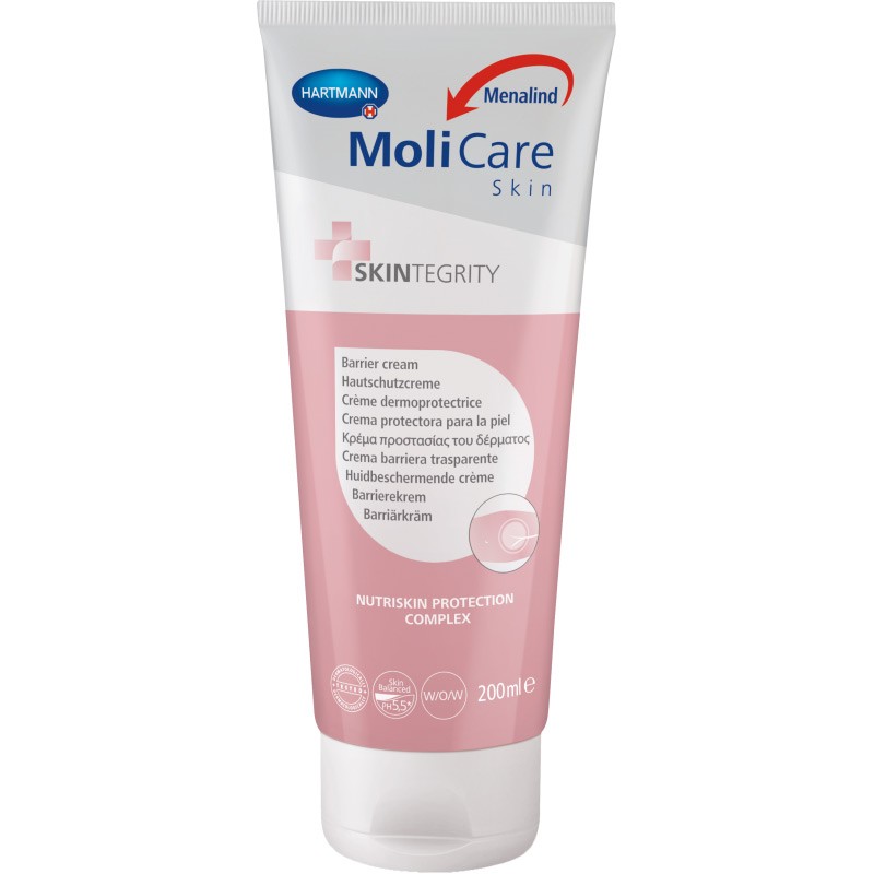 Crème dermo transparente Hartmann Molicare Skin 200ml