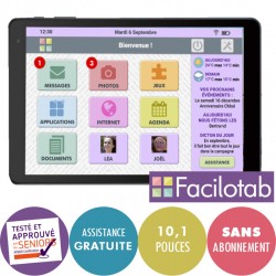 Tablette Facilotab L 10,1 pouces WiFi - 16GO - Alcatel Facilotab - 1